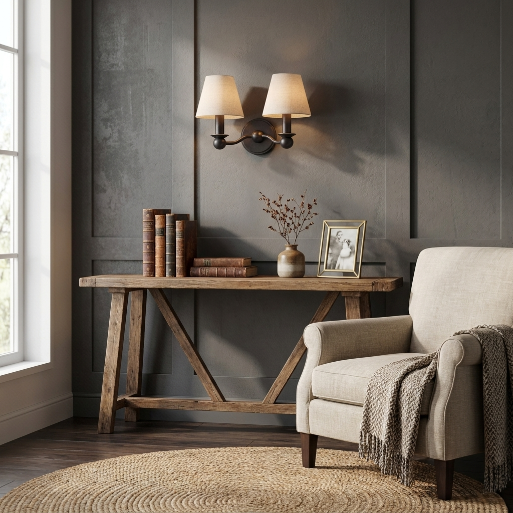 Evermont Fabric Wall Sconce