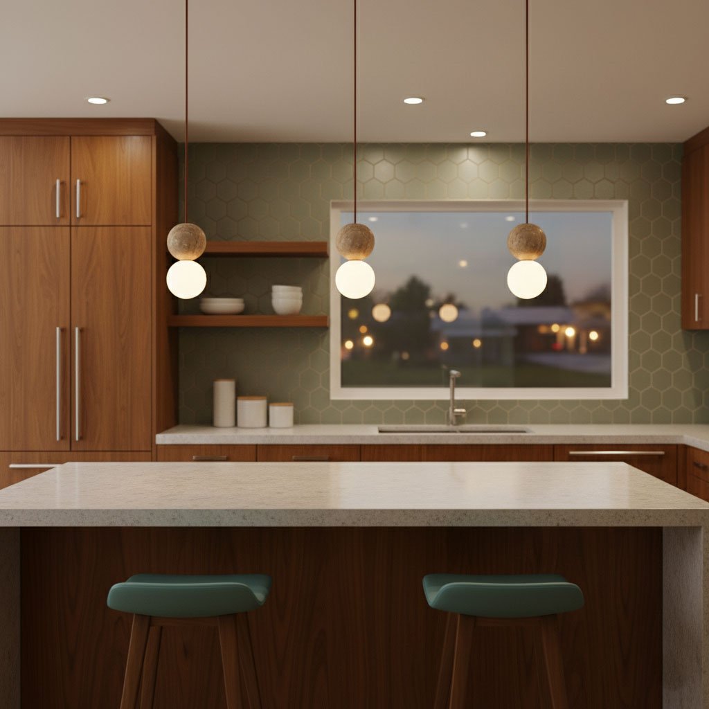 Bohya Travertine Pendant Light