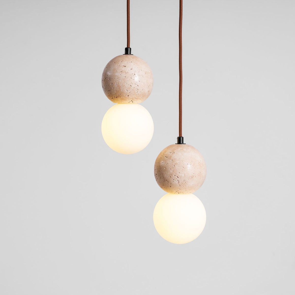 Bohya Travertine Pendant Light
