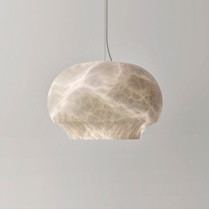 Thalia Minimalist Alabaster Pendant Light