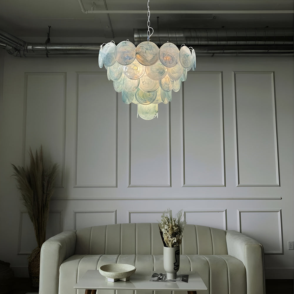 Aqua Chandelier