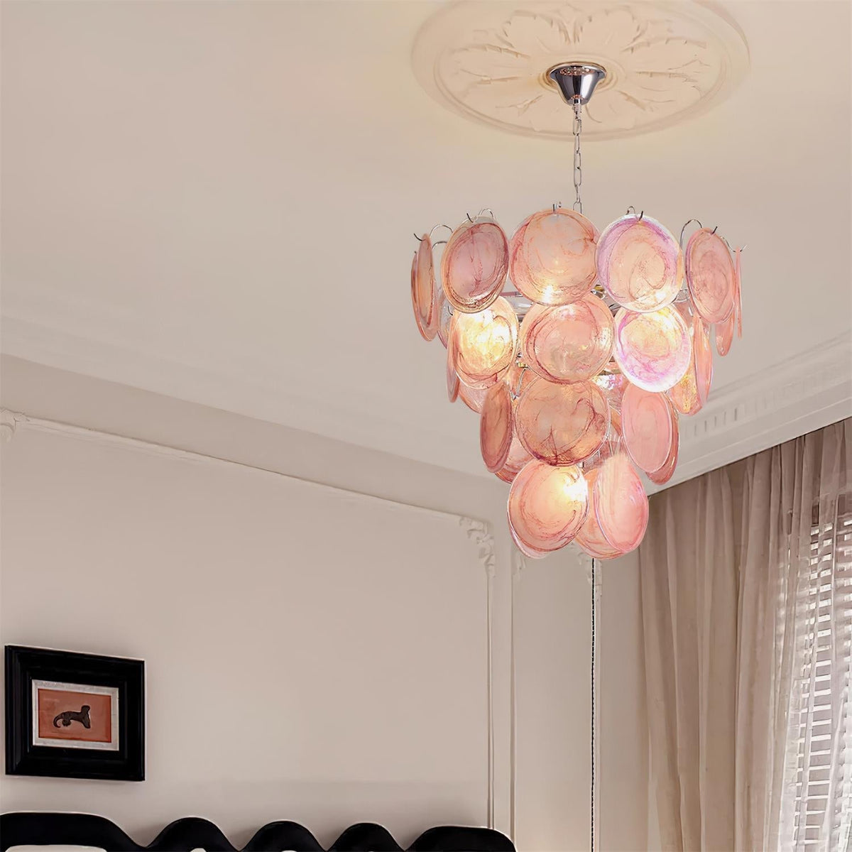 Aqua Chandelier