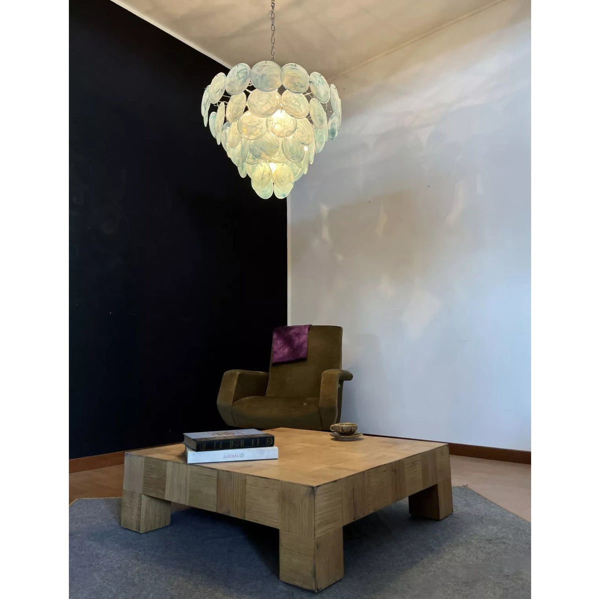 Aqua Chandelier