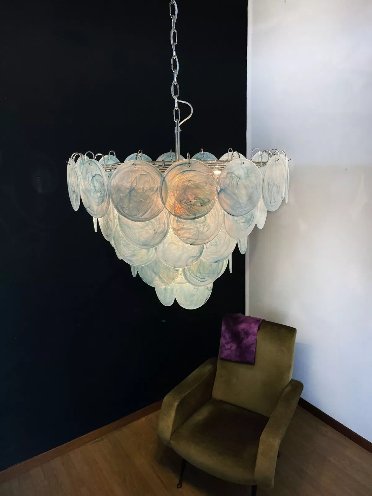 Aqua Chandelier