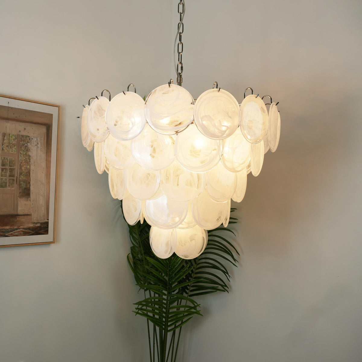 Aqua Chandelier