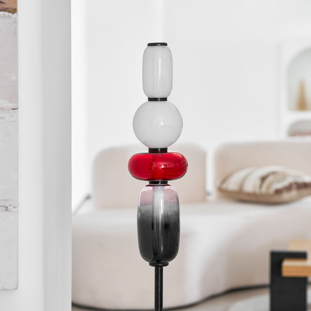 Wayel Glass Floor Lamp
