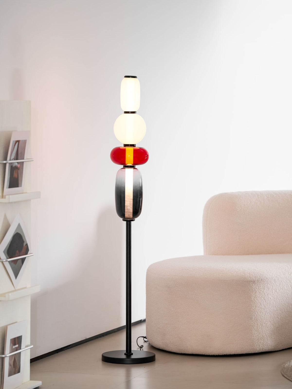 Wayel Glass Floor Lamp