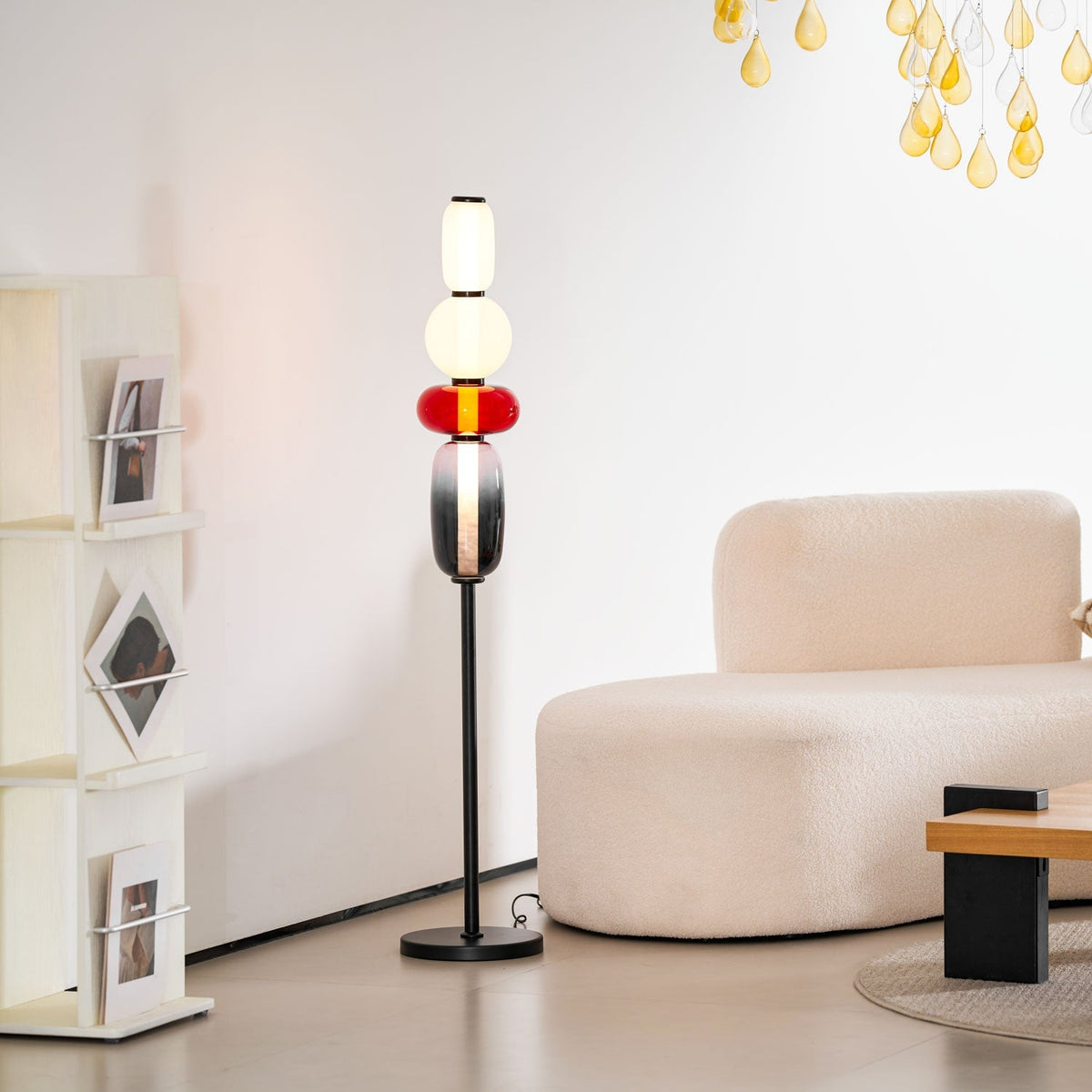 Wayel Glass Floor Lamp