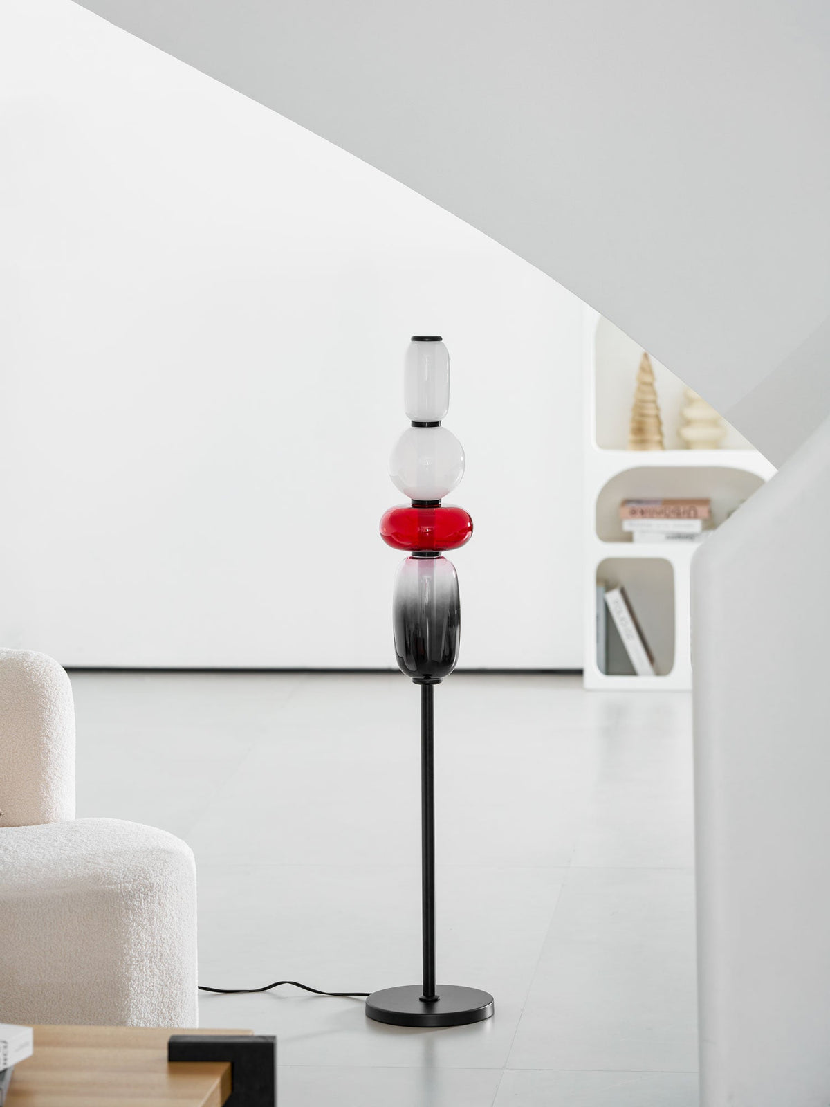 Wayel Glass Floor Lamp