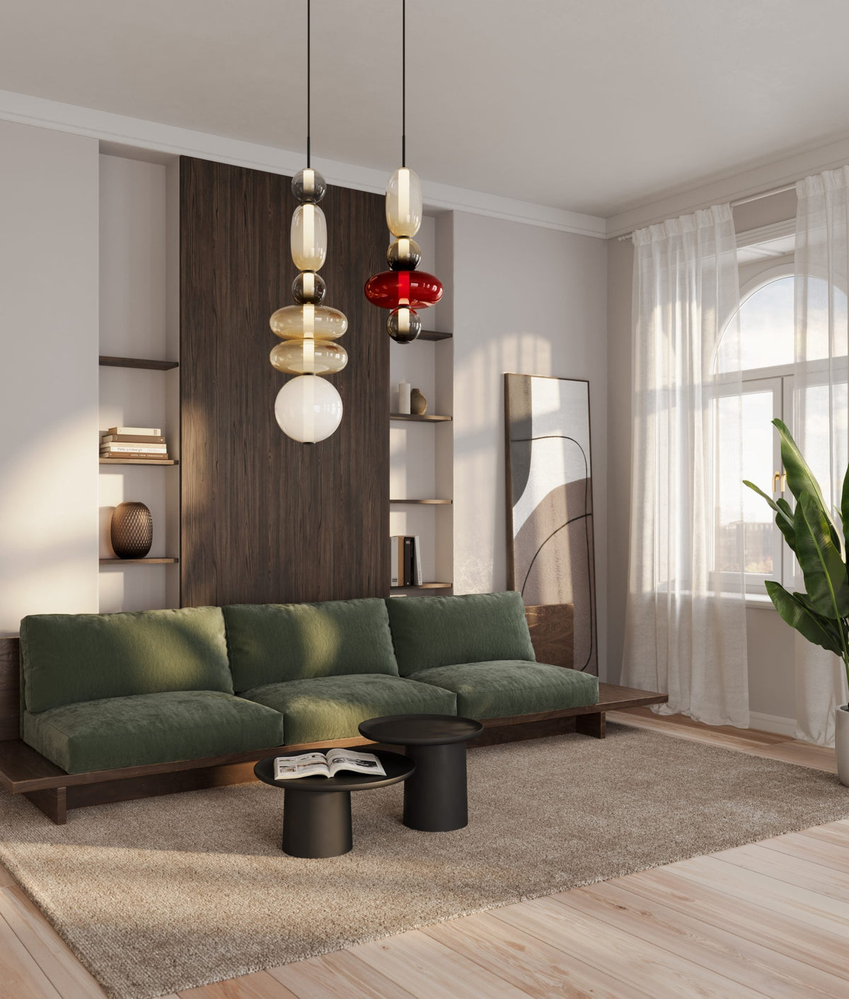 Velinian Glass Chandelier