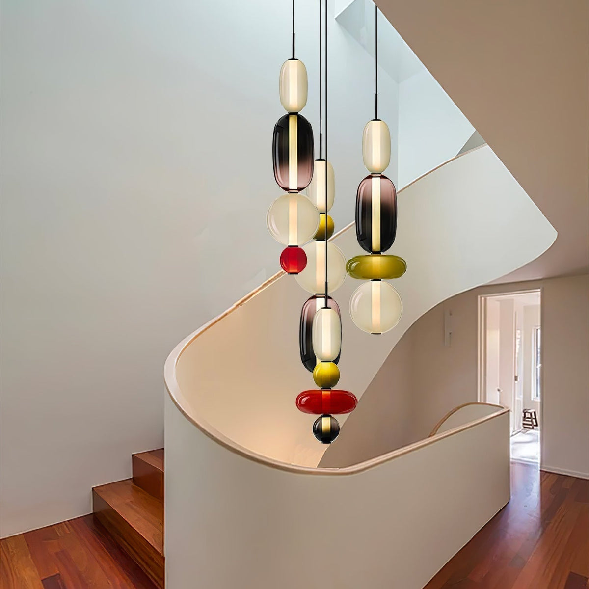 Daelen Glass Acrylic Artistic Pendant Light