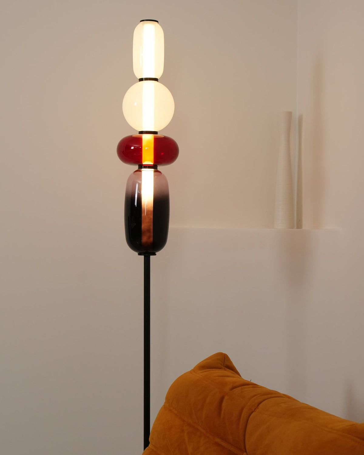 Wayel Glass Floor Lamp