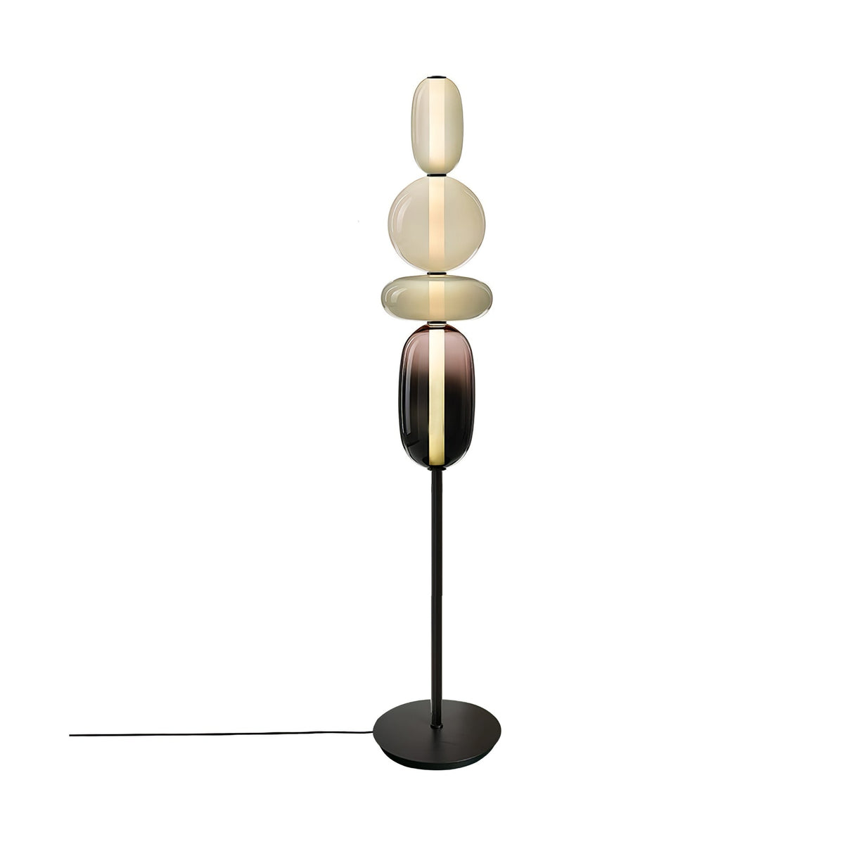 Wayel Glass Floor Lamp