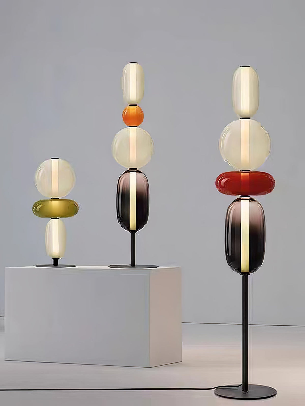 Wayel Glass Floor Lamp