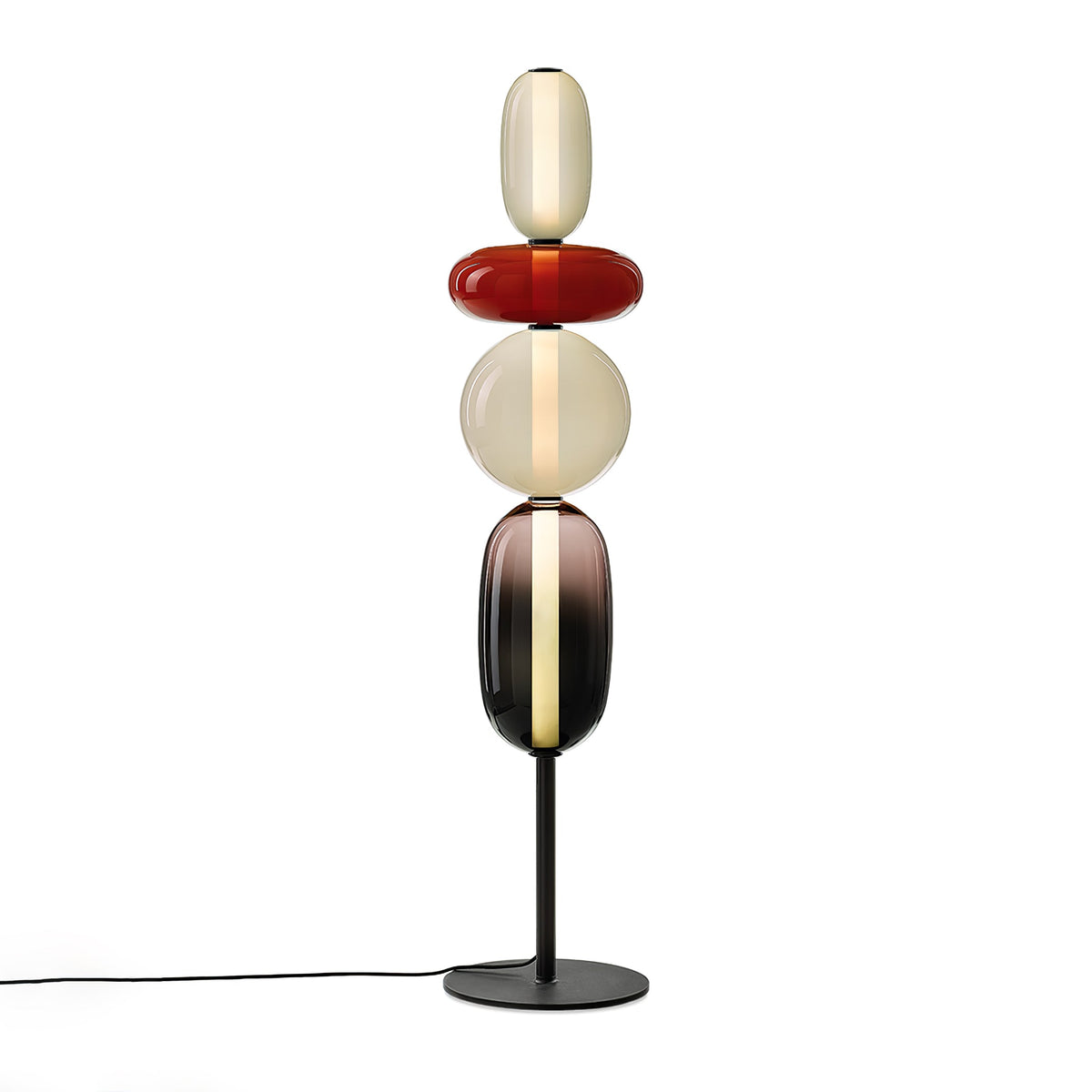 Wayel Glass Floor Lamp