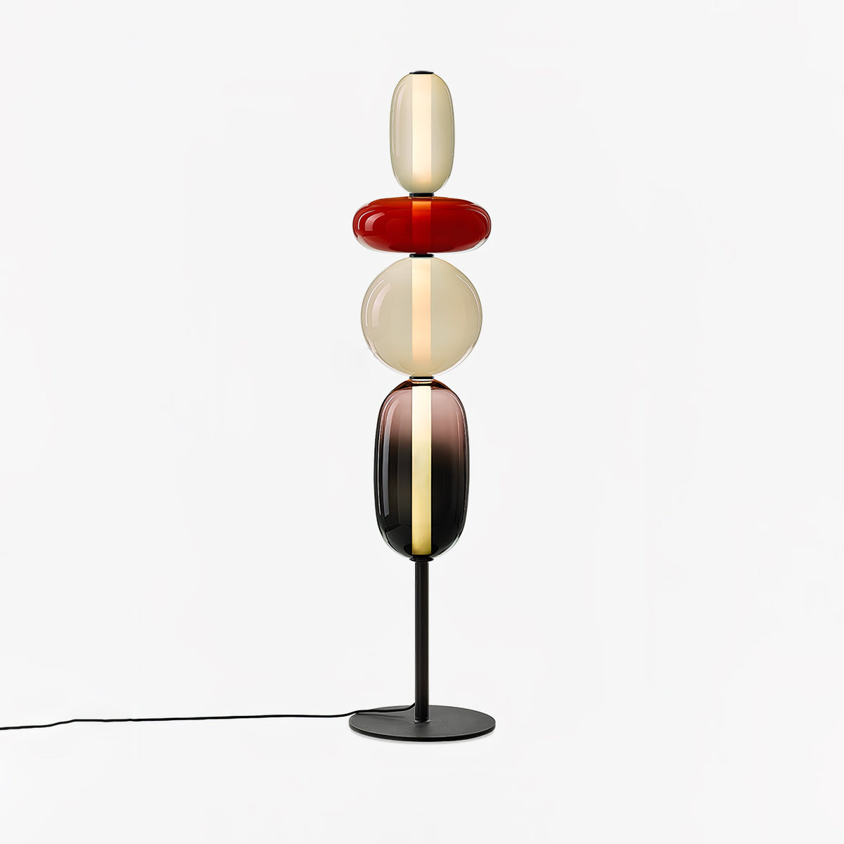 Wayel Glass Floor Lamp