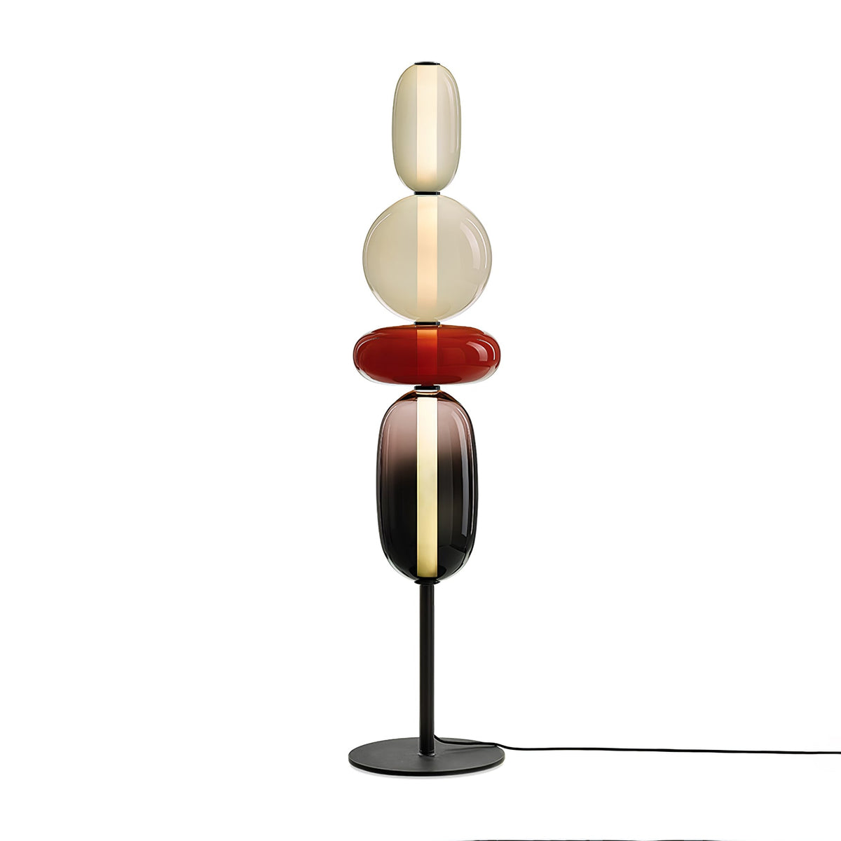 Wayel Glass Floor Lamp