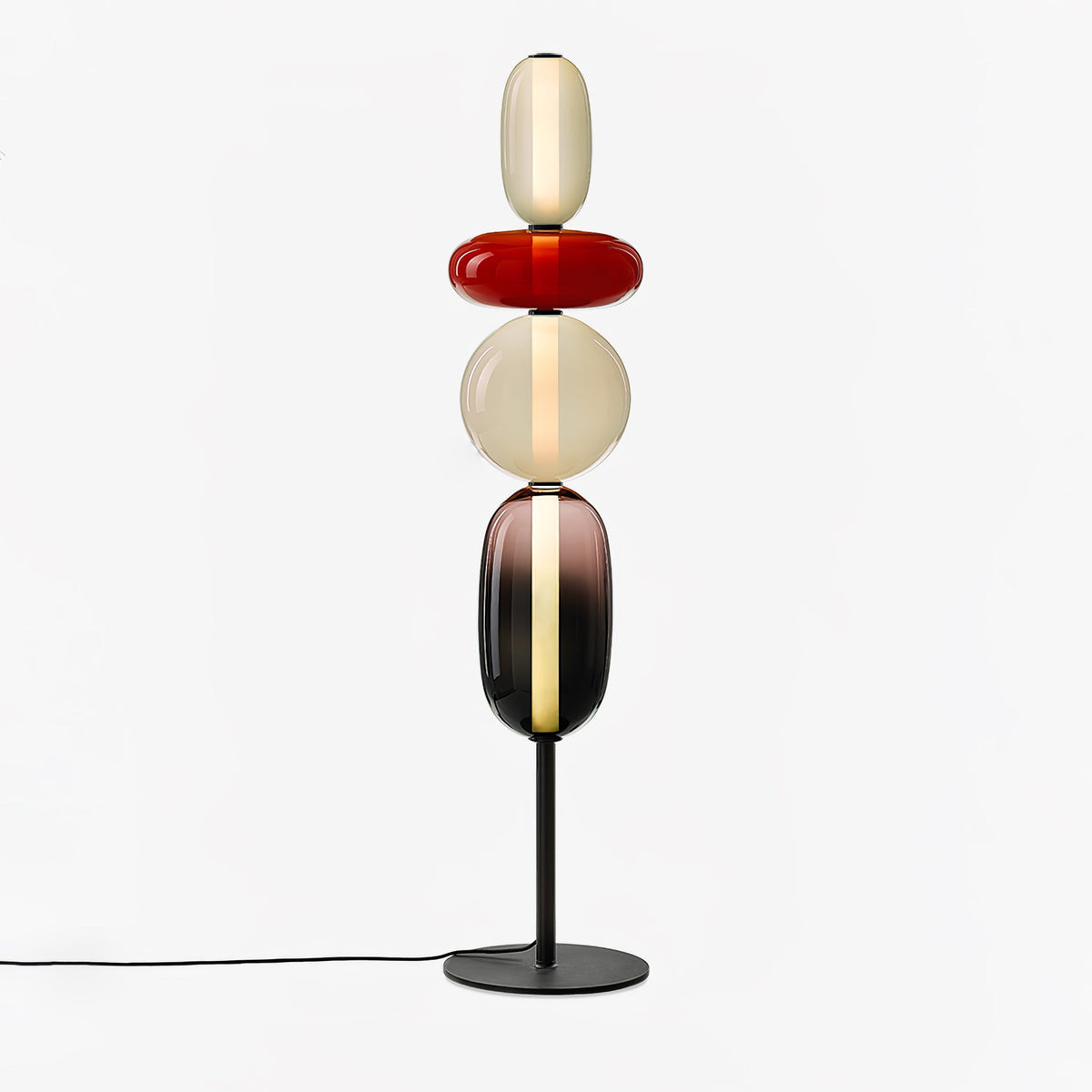 Wayel Glass Floor Lamp