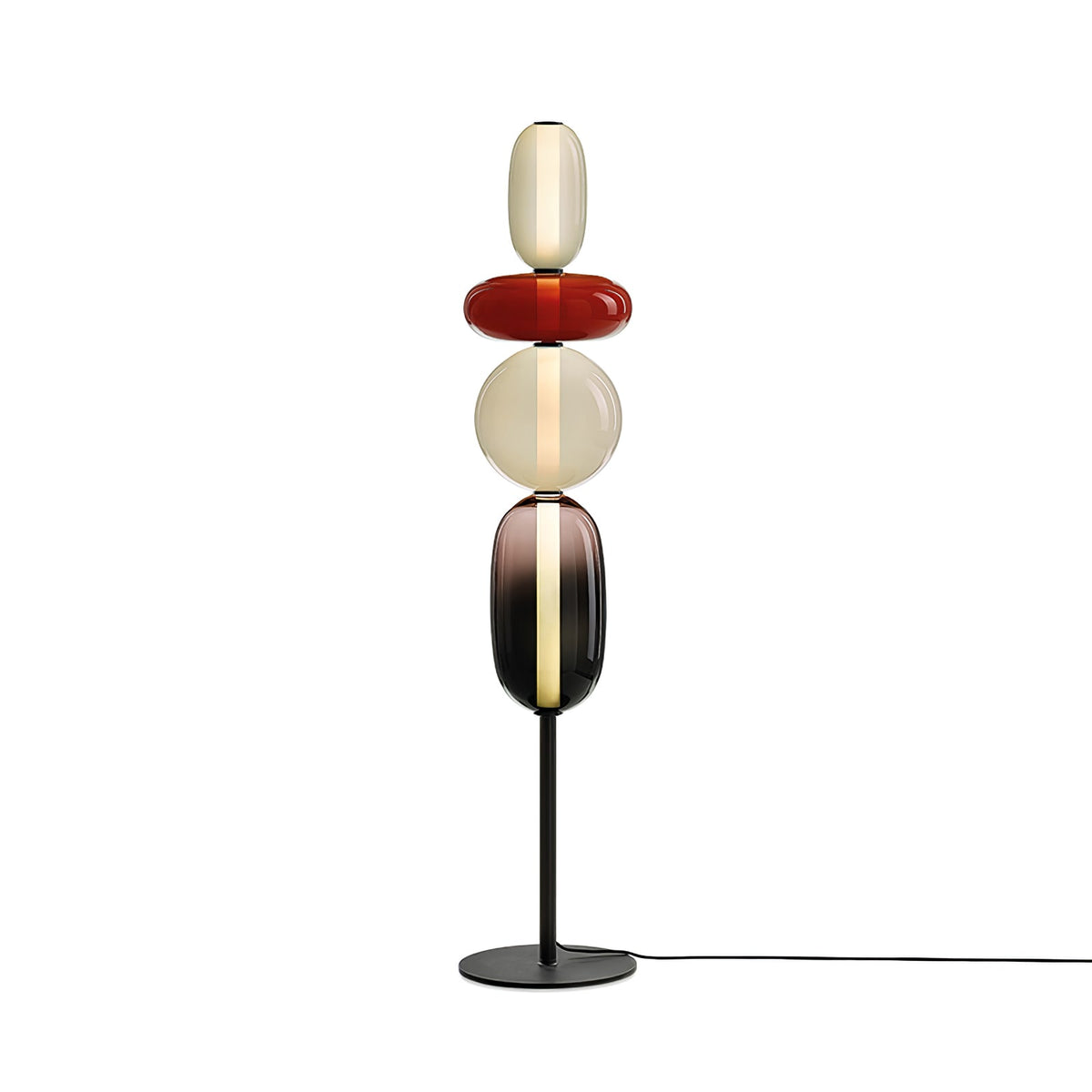 Wayel Glass Floor Lamp