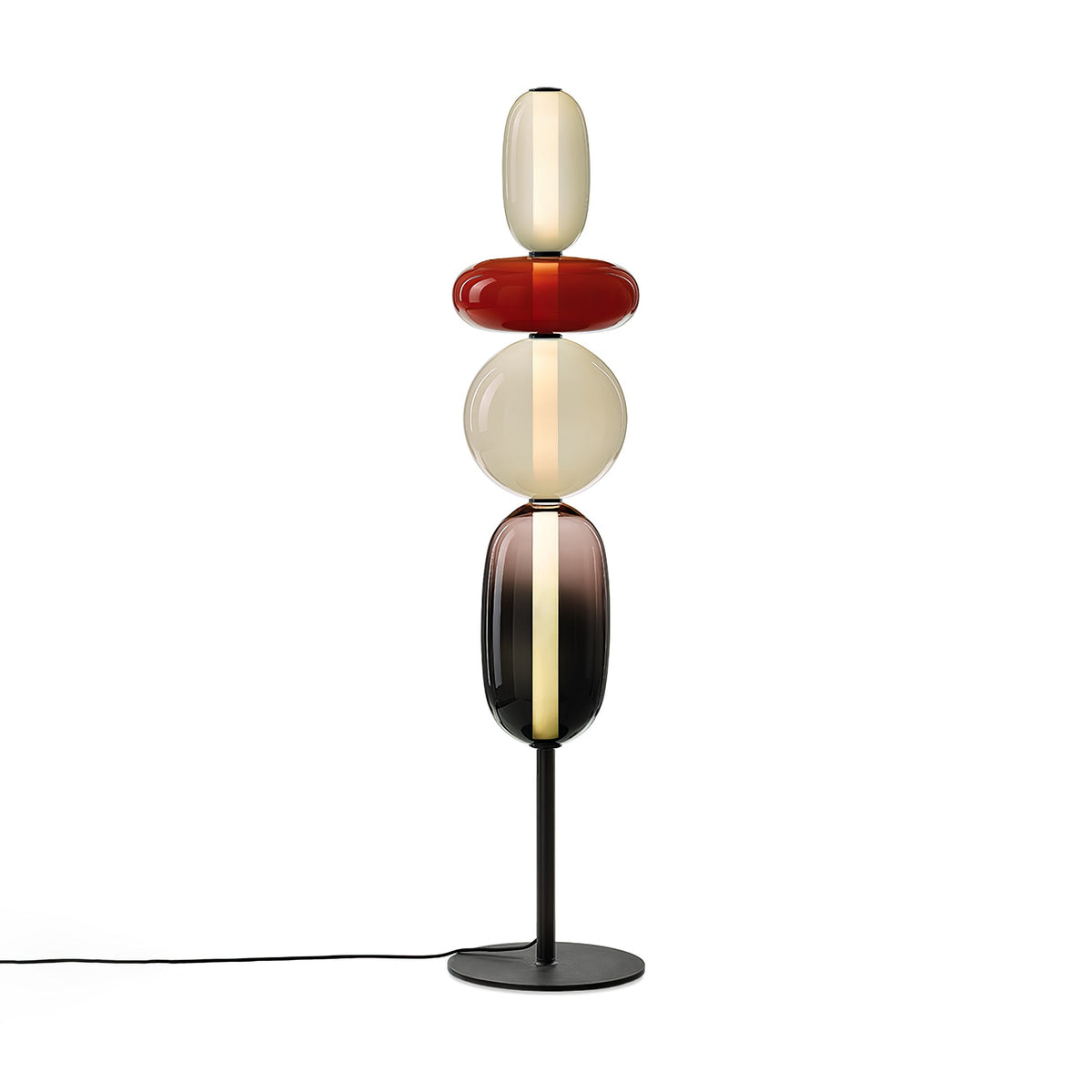 Wayel Glass Floor Lamp