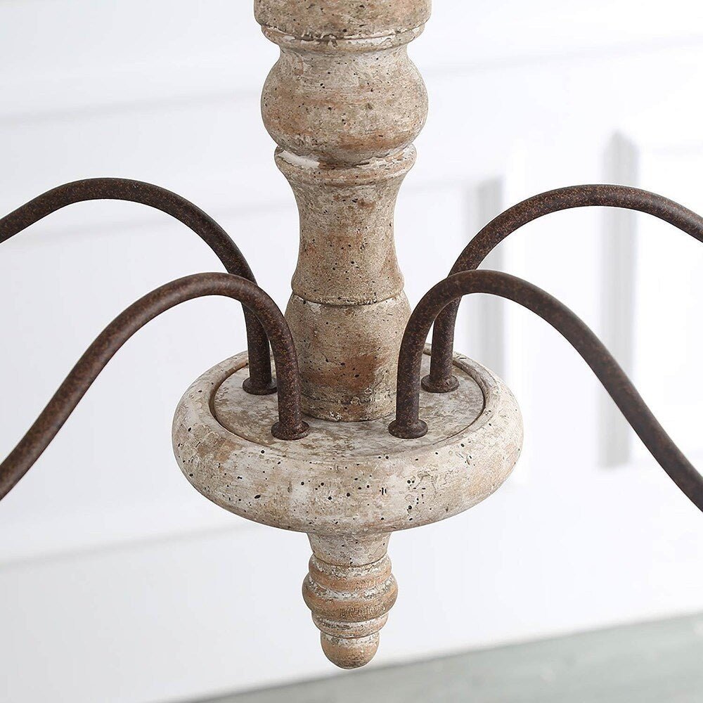 Lumeliel Chandelier Candlestick Farmhouse Rustic