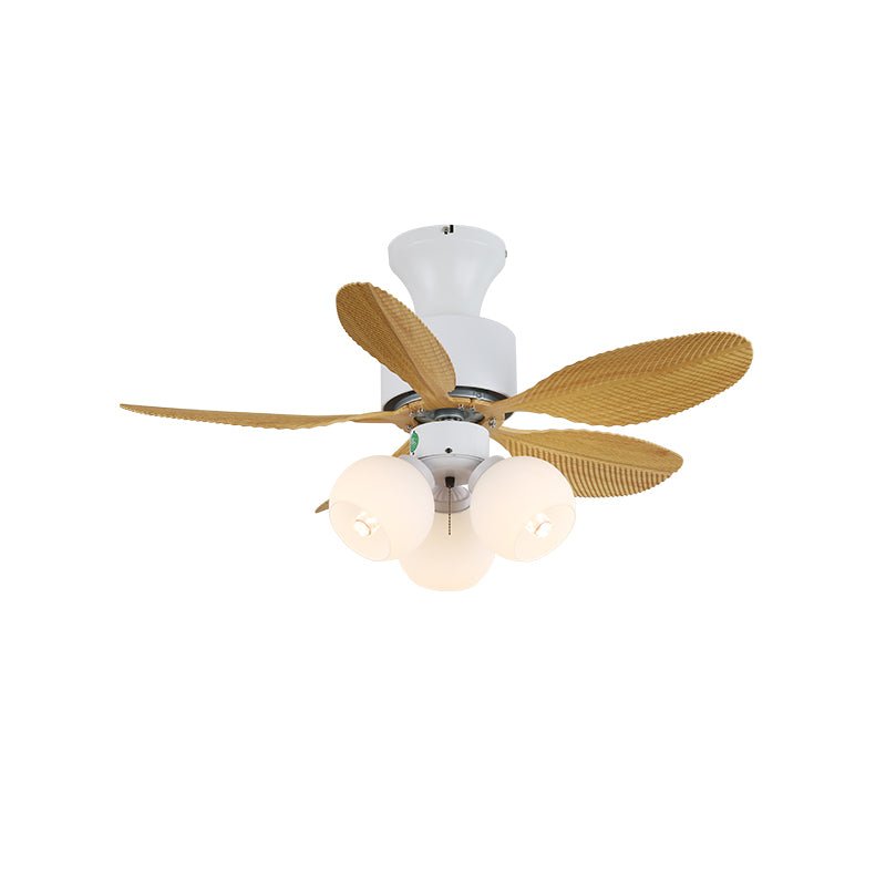 Celoia Colorful Glass Ceiling Fan Light