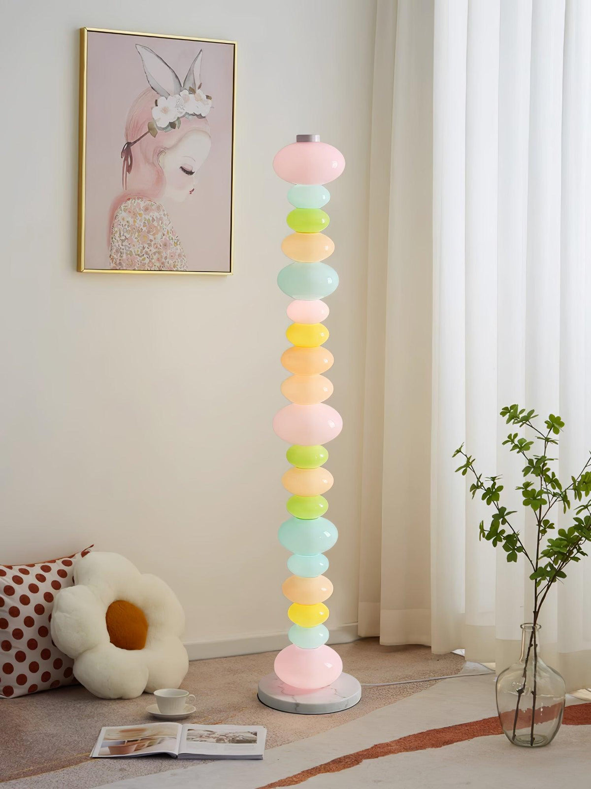 Avelare Marble Atristic Floor Lamp