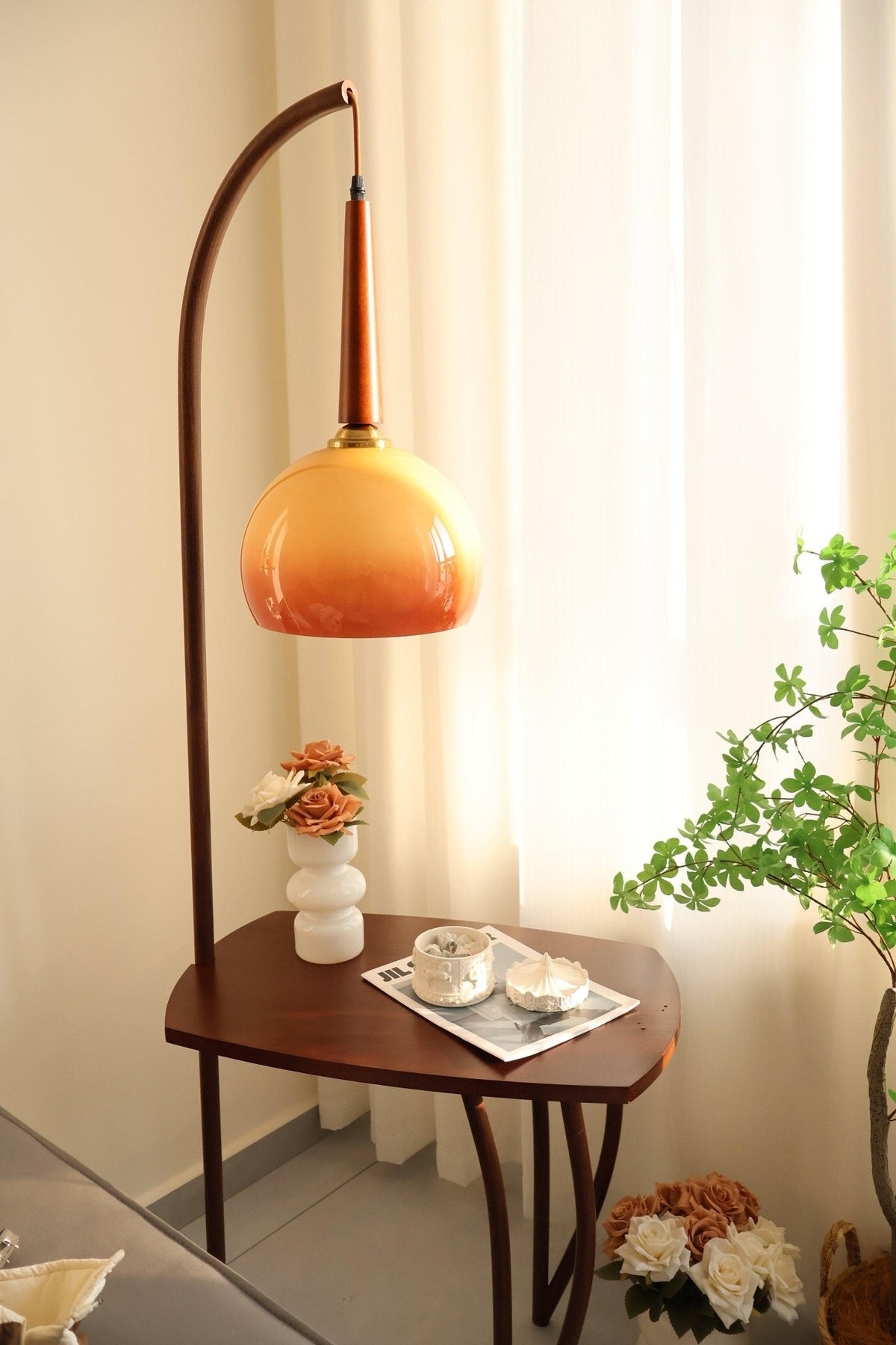 Fior Modern Wood Floor Lamp