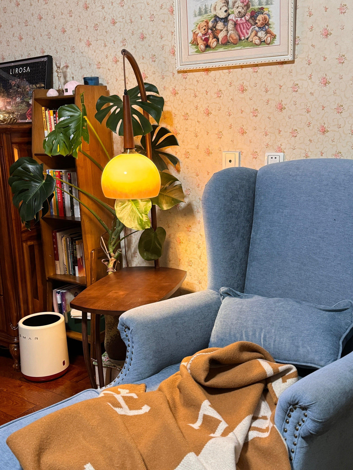 Fior Modern Wood Floor Lamp
