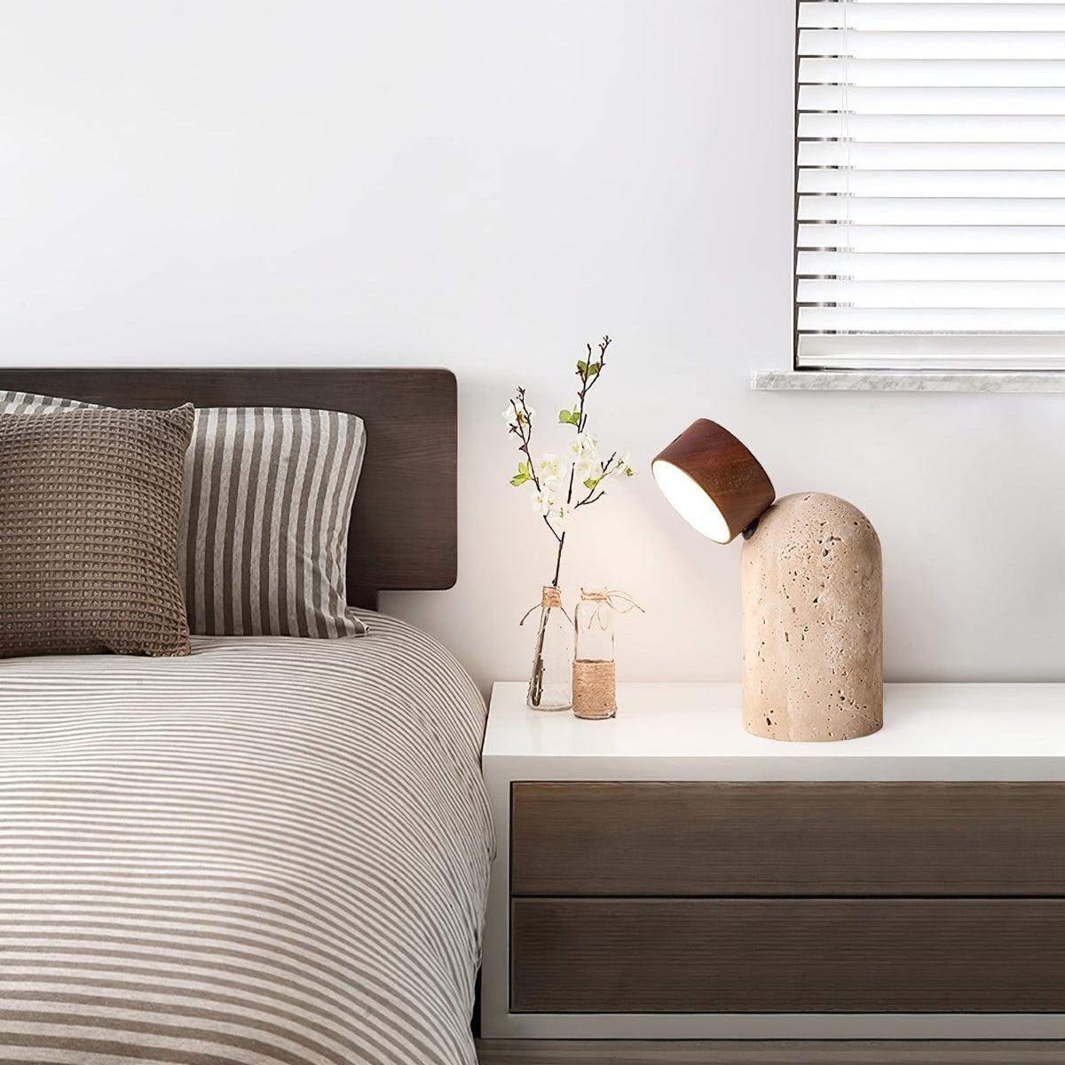 Yorvik Stone Table Lamp