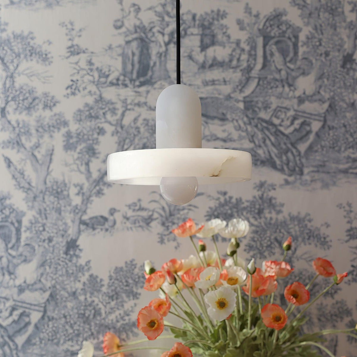 Carrara Alabaster Pendant Lamp
