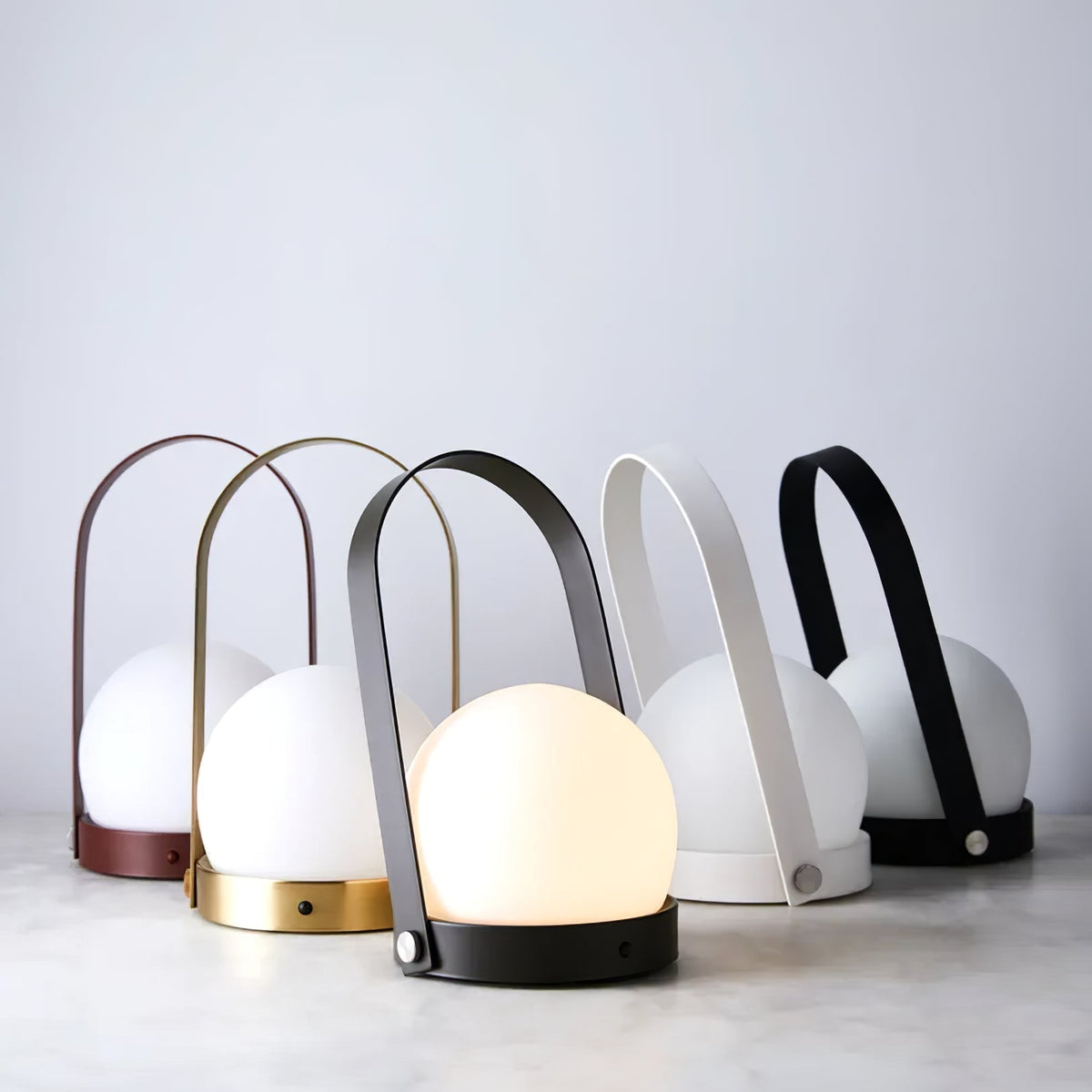 Zenon Glass Minimalist Table Lamp