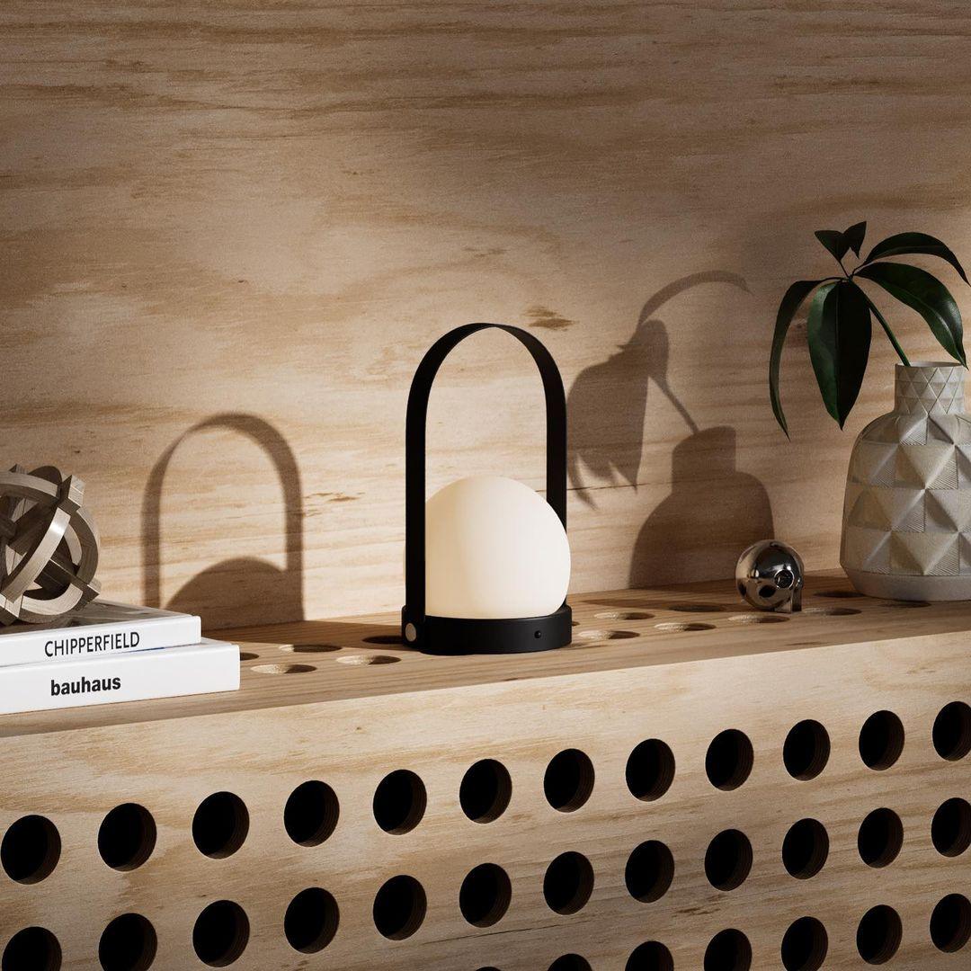 Zenon Glass Minimalist Table Lamp
