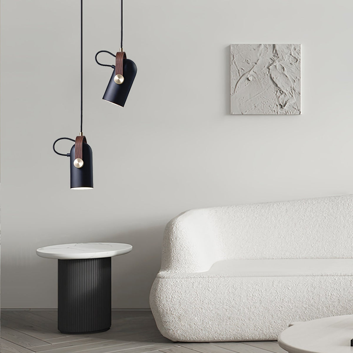Miraaine Modern Minimalist Swag Pendant Light