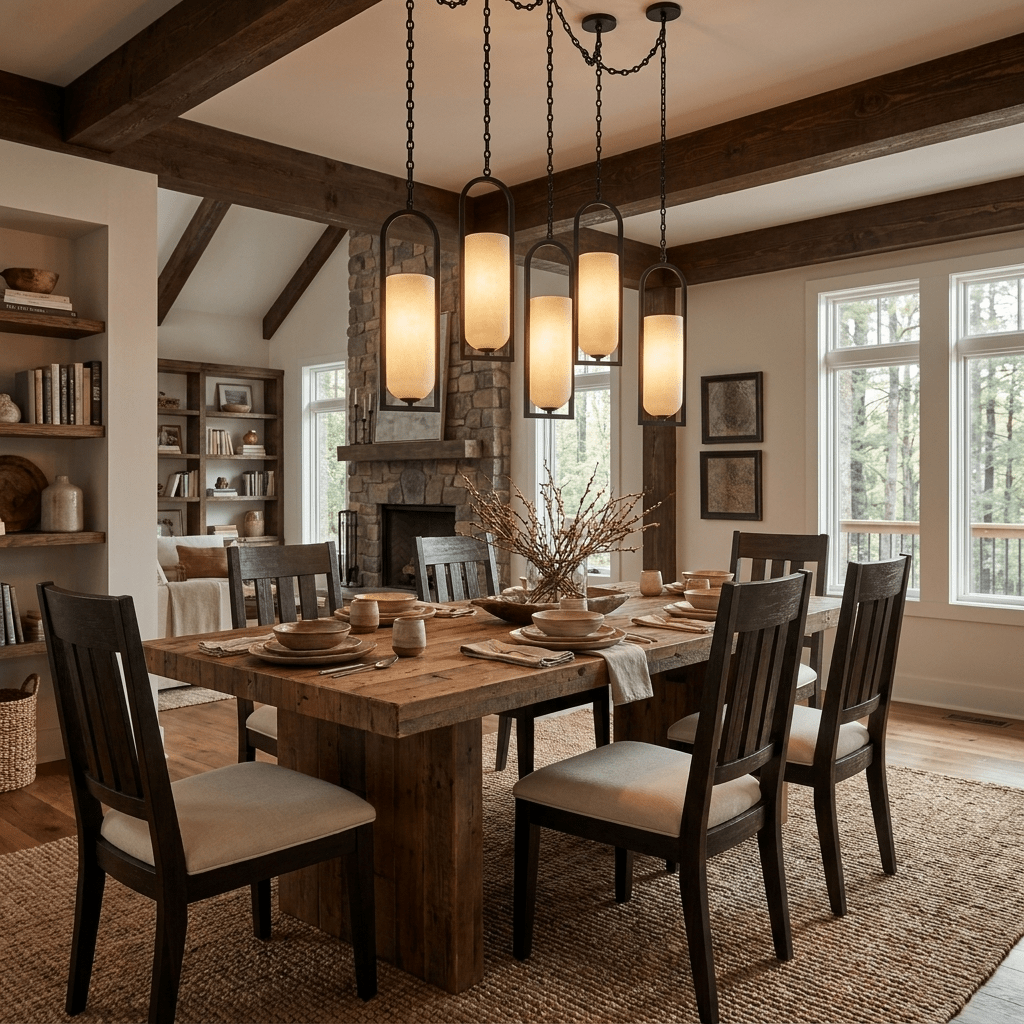 Theron Cascading Chain Lantern Chandelier
