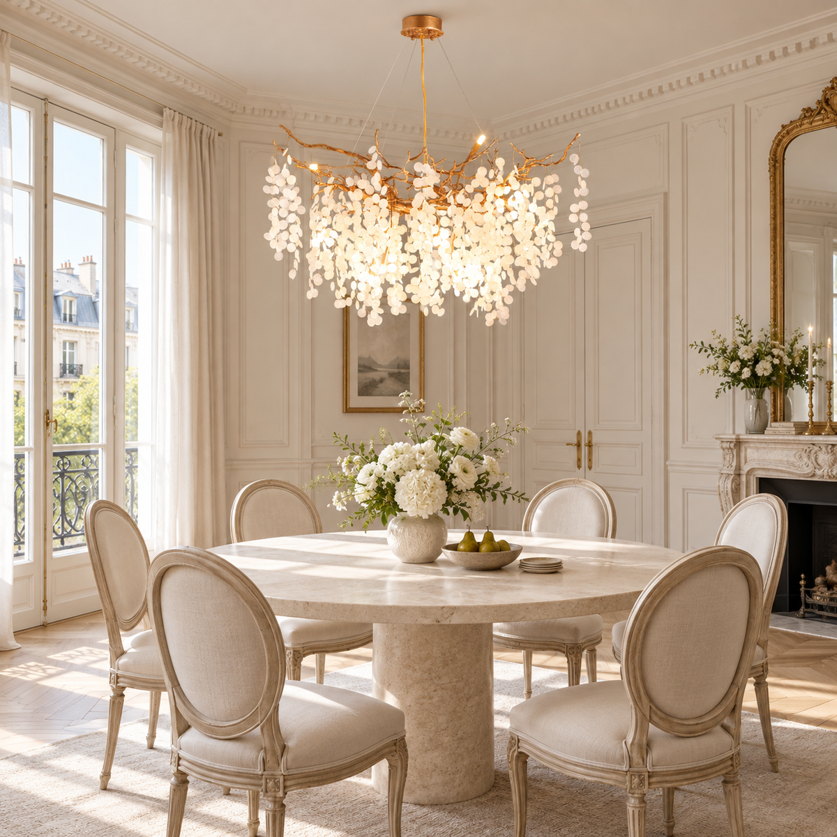 Greshmont Branch Waterfall Chandelier