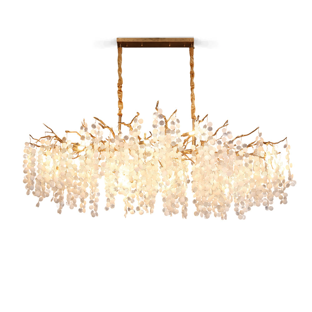 Haverford Branch Waterfall Long Chandelier