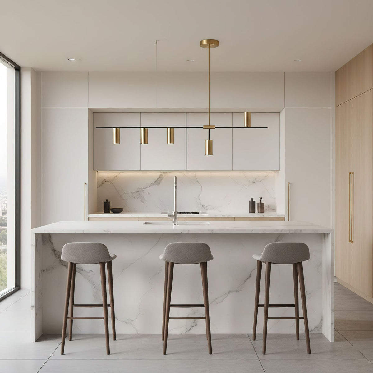Quedox Linear Chandelier
