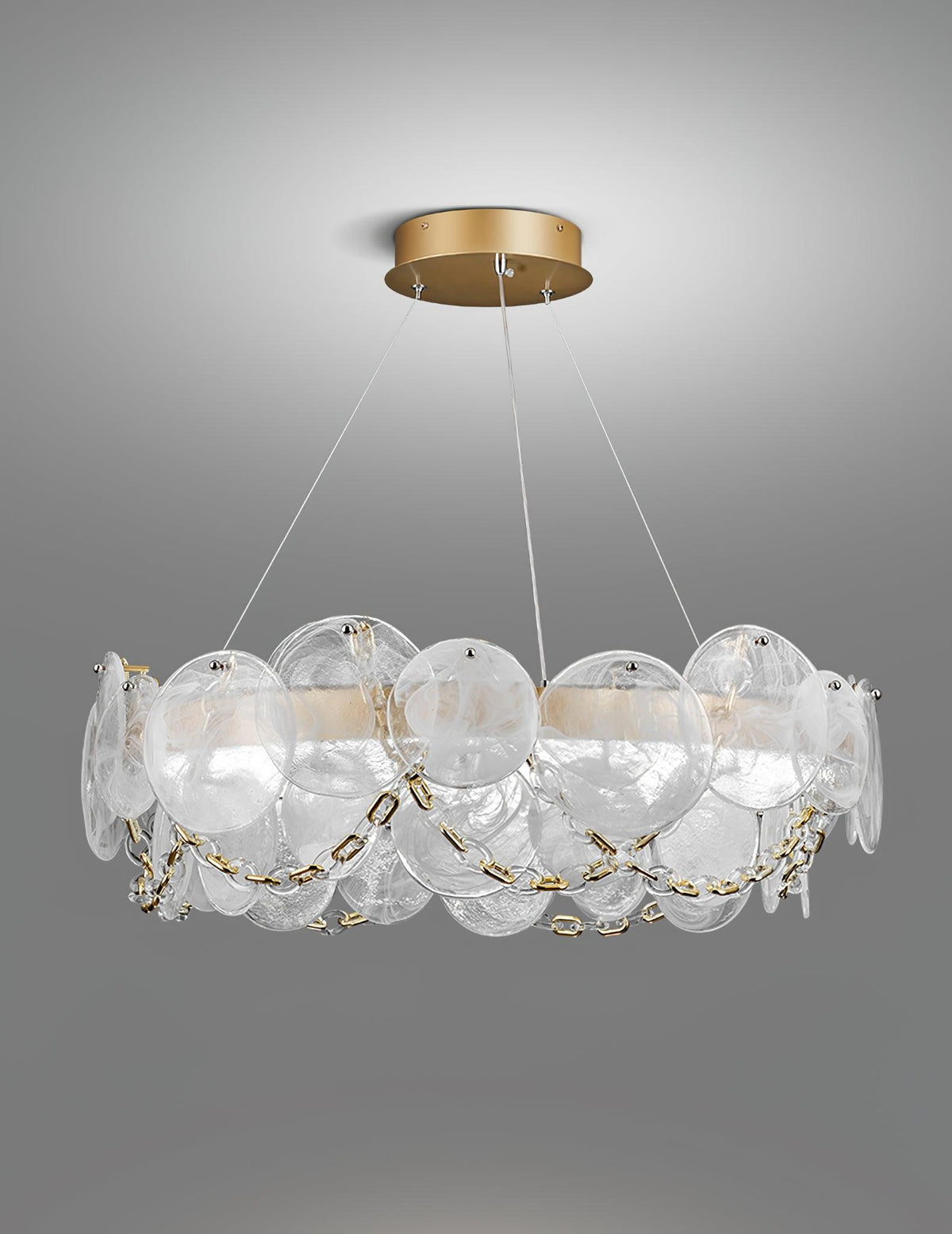 Celinaria Luxury Glass Chandelier