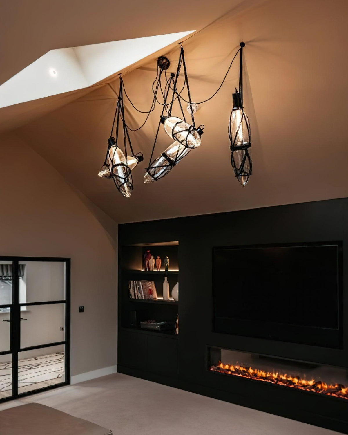 Sior Individual Creativity Bottle Glass Pendant Lamp