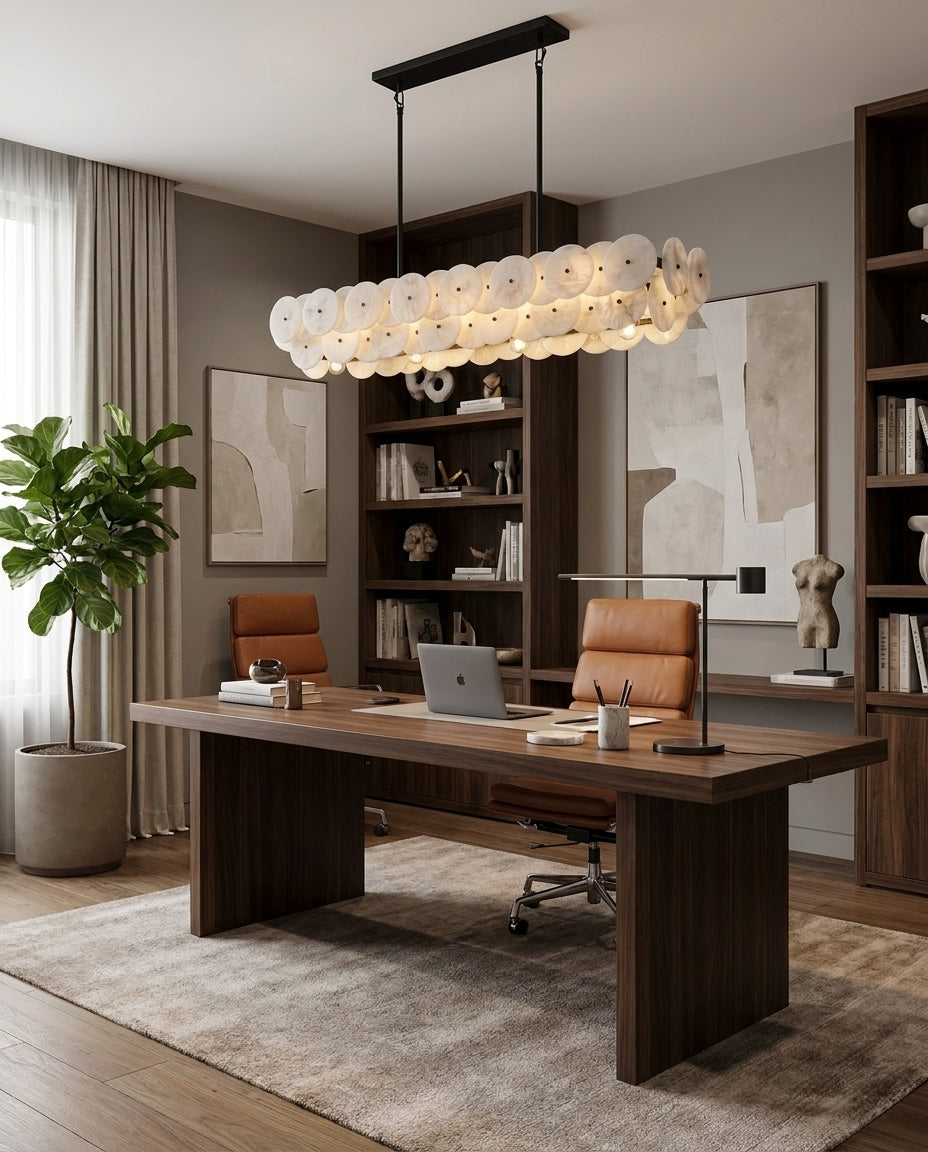 Corvenstone Alabaster Chandelier