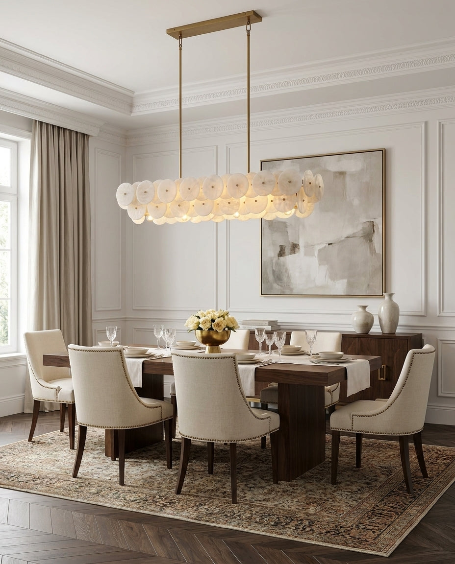 Corvenstone Alabaster Chandelier