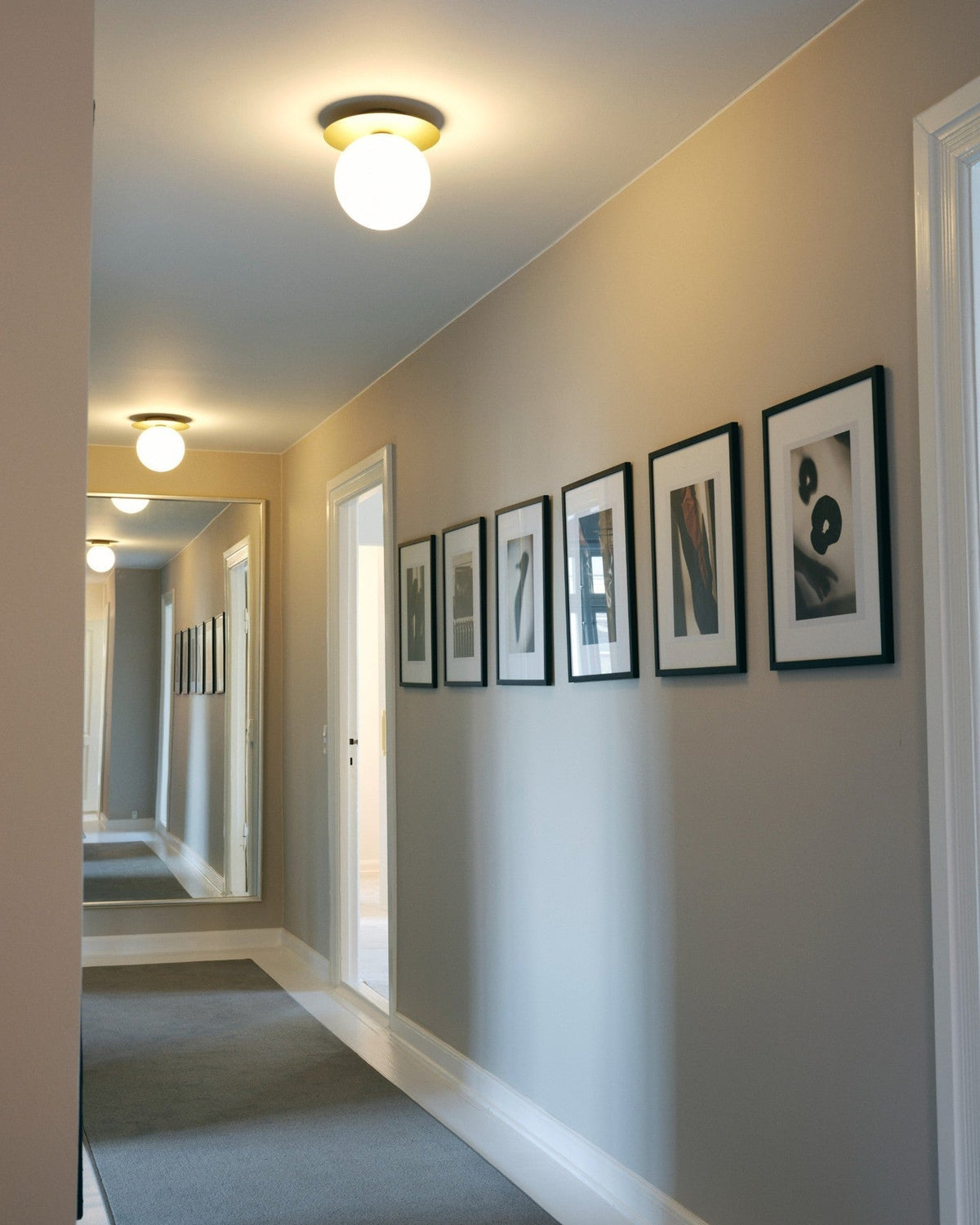 Irinor Premium Nordic Art Brass Wall Lamp