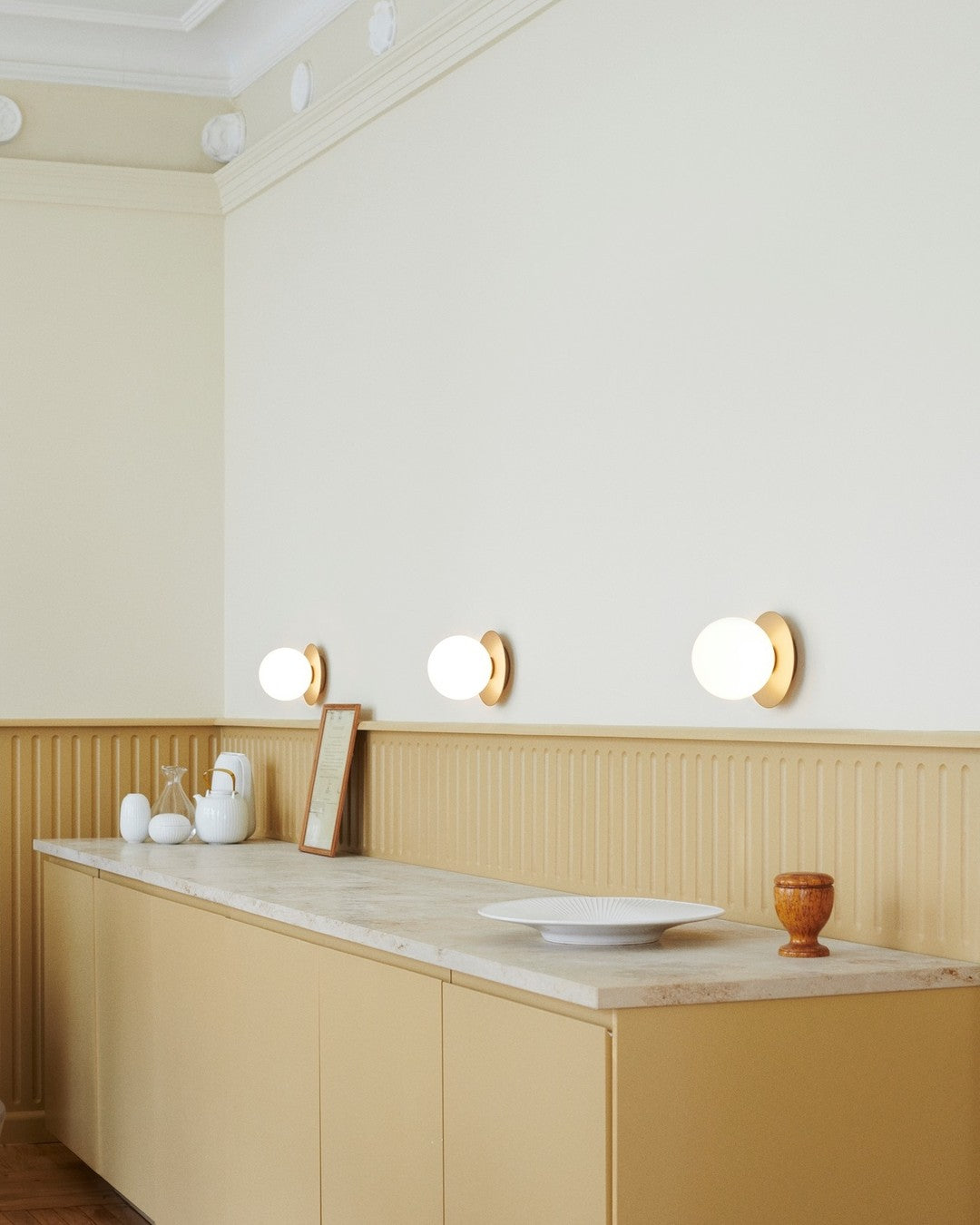 Irinor Premium Nordic Art Brass Wall Lamp