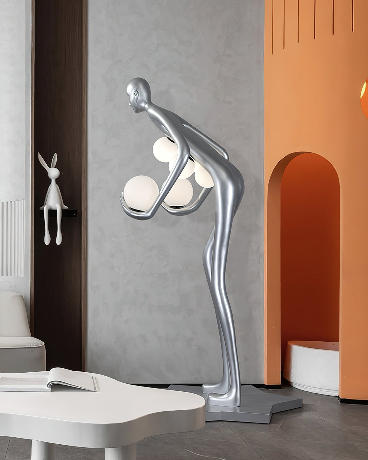 Silvaris Sculptural Floor Lamp