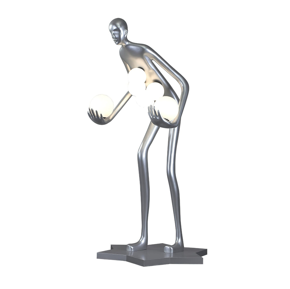 Silvaris Sculptural Floor Lamp