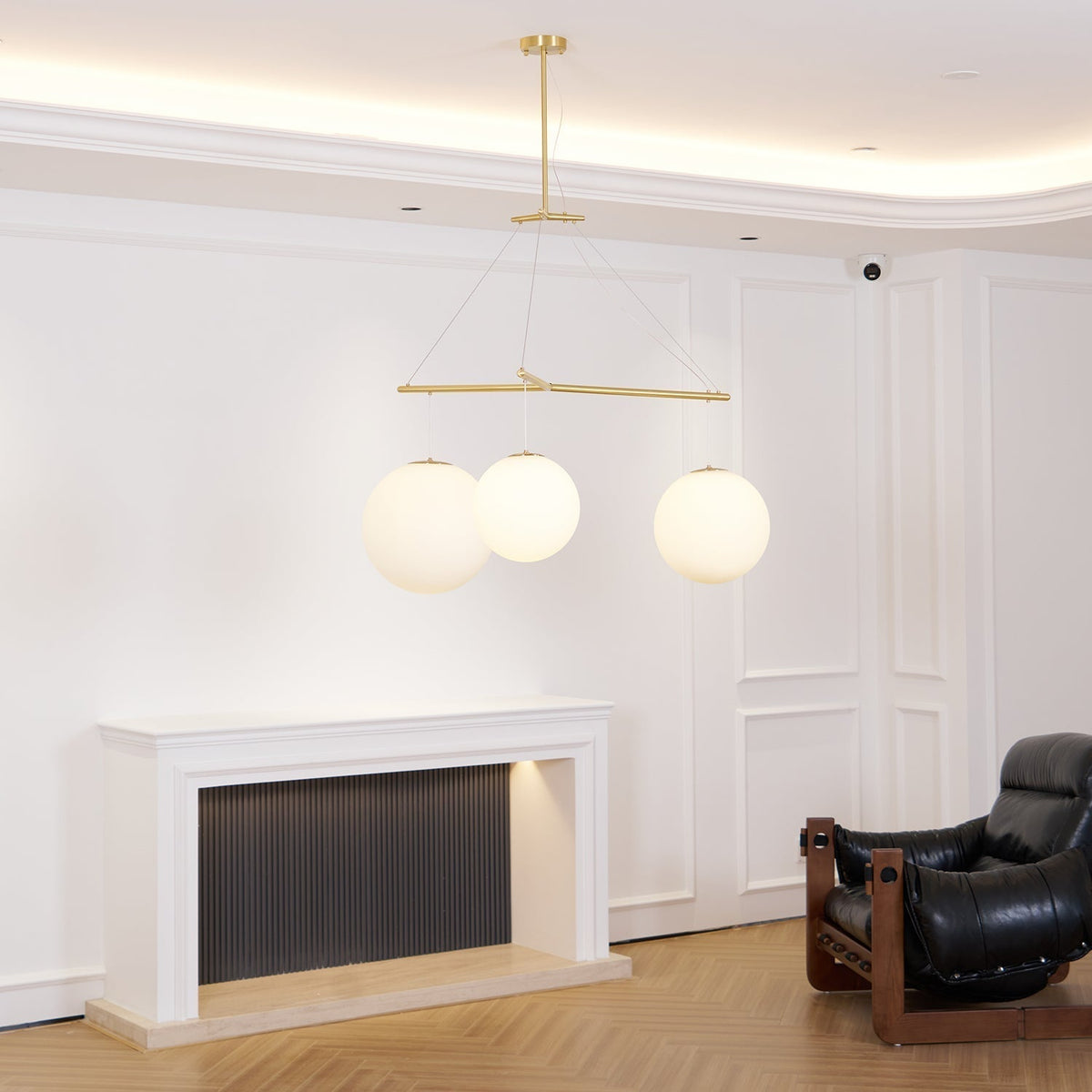 Triad Minimalist Glass Pendant Lamp