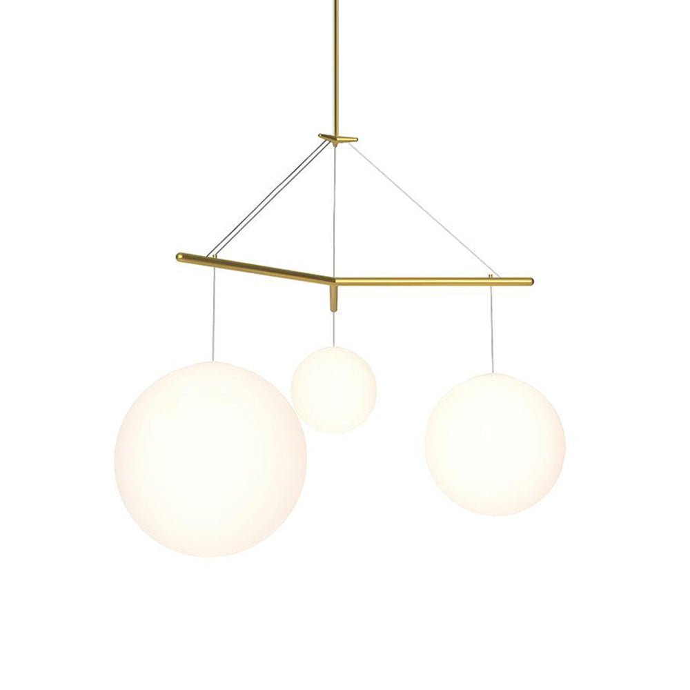 Triad Minimalist Glass Pendant Lamp
