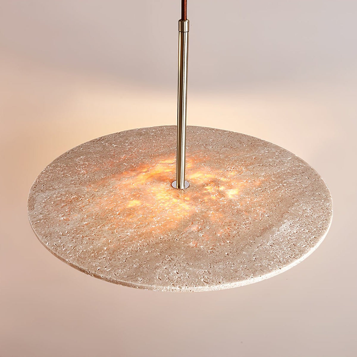 Noreielle Travertine Pendant Light
