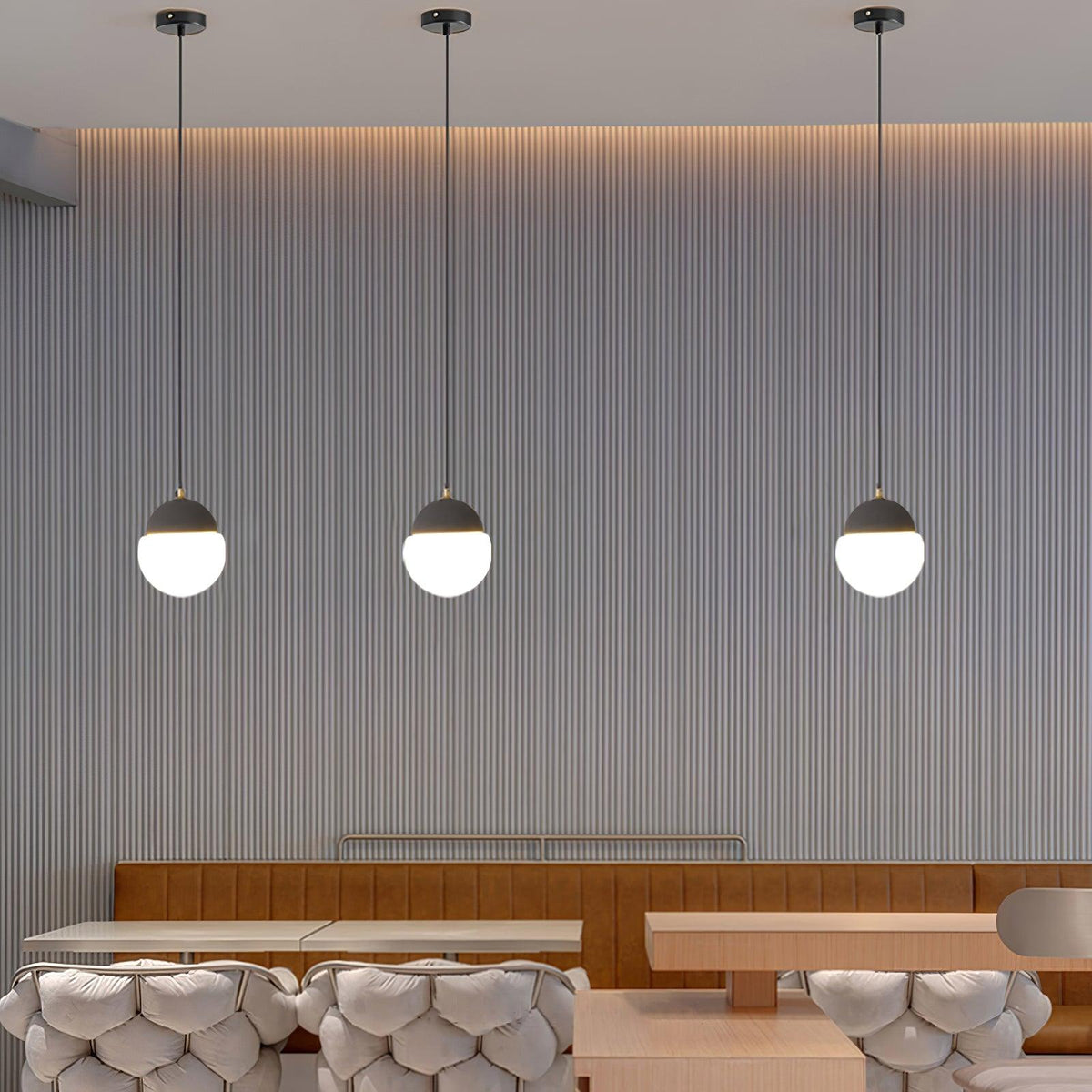 Ilraearis Glass Pendant Light